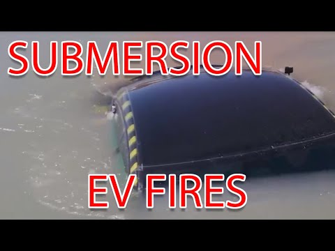 Does Submerging Electric Vehicle Fires Work?