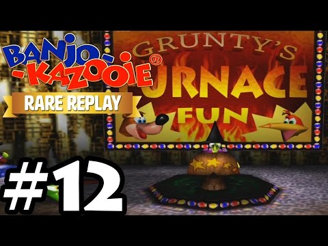 Rare Replay: Banjo-Kazooie - 100% Gameplay Walkthrough Part 12 -  Grunty's Furnace Fun [ HD ]