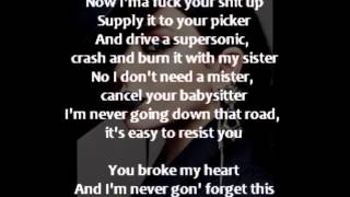 Charli XCX  Cloud Aura by Brooke Candy (Lyrics on Screen)