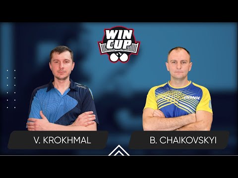 15:00 Vitalii Krokhmal - Bohdan Chaikovskyi 11.10.2024 WINCUP Master. TABLE 1