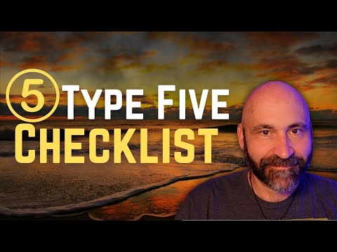 Checkliste für Enneagramm-Typ 5: 20 Schlüsselmerkmale