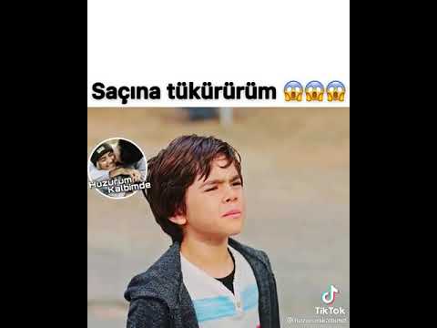 saçına tükürürüm