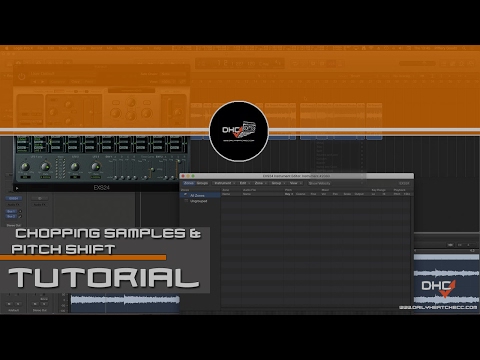 Chopping Samples, Time Stretching & Sample Pitch (Transpose) In Logic Pro X #DailyHeatChecc