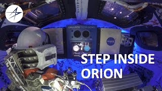 Step Inside Orion: 3D Artemis I Mission Highlight