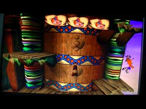 Crash Bandicoot playthrough pt6 - Native Fortress