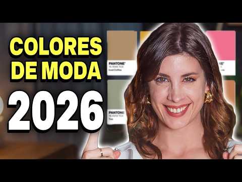 COLORES en TENDENCIA 2026 | Asesoría de imagen
