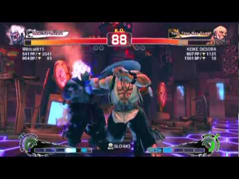 SSF4 AE: Wildcat815(Oni) vs KEIKE DESORA(Gouken) - HD 720p