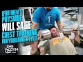 IFBB MEN'S PHYSIQUE WILL SAGE-CHEST TRAINING BODYBUILDING STYLE!