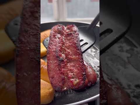 #easyrecipes How to elevate a budget friendly meal | smoked sausage sandwich