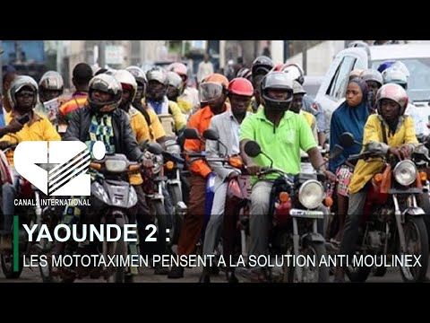 YAOUNDE 2 : LES MOTOTAXIMEN PENSENT A LA SOLUTION ANTI MOULINEX ( LE JOURNAL 19h50 du 18/10/2023 )