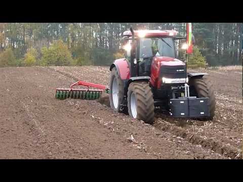 Pokazy maszyn CASE IH PUMA CVX 195 z pługiem IBIS XLH Z TERRA - ZIP AGRO