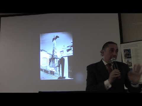 El mausoleo de Domingo Faustino Sarmiento y la huella del escultor Victor de Pol (14 de agosto de 2019)