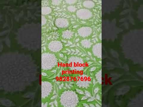 Mohit Handicrafts hand Block fabric