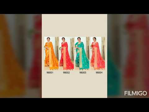 SAROJ PRESENT CHETANA HEAVY SILK WITH EMBROIDERY SAREE DESIGN INDIAN SAREE