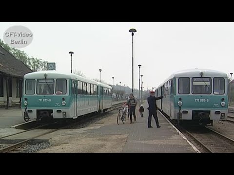 Die Usedomer Bäderbahn damals.