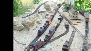 preview picture of video 'garden railway stoneriver railway srr in 2009'