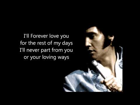 Elvis Presley   Pledging My Love LYRICS HD!