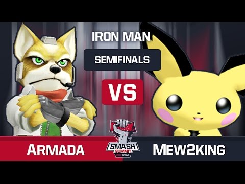 Armada vs Mew2King - Low Tier Iron Man: Semifinals - Smash Summit 2017