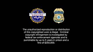 Universal FBI Anti Piracy Warning Screen 2013 2018 1080p HD