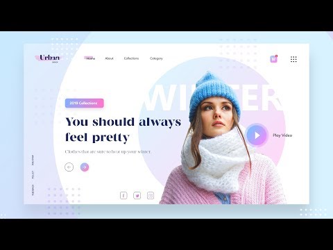 Web Design In Adobe XD | How To Make Website UI Design Using Adobe XD