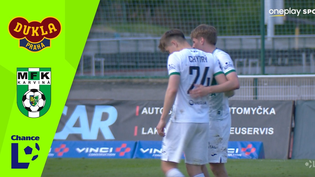 Dukla Praha vs MFK Karviná Highlights