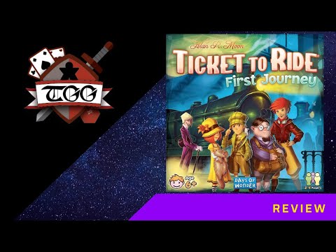 Ticket to Ride First Journey Board Game Review