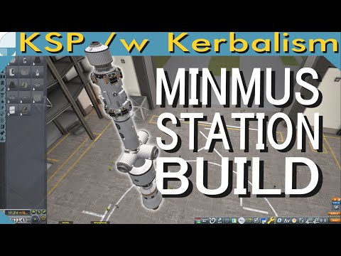 Building Minmus Station | Stream pt. 1/3 (KSP 1.11.2)