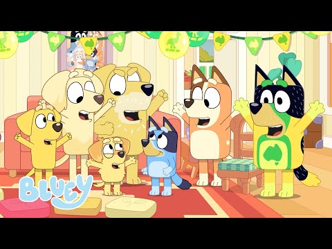 There's a Gold Team! 💛 🏉 💚 | New Season 3 Clip - The Decider | Bluey