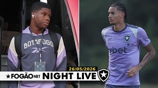 NIGHT LIVE: KADIR FICA FORA DA COPA | NEWTON RECEBE SONDAGENS E PODE DEIXAR O BOTAFOGO