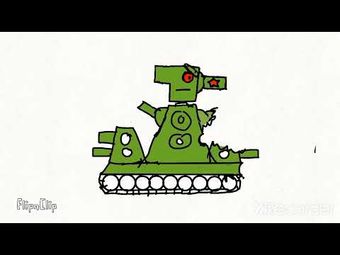 Кв-44 vs ratte 3.0 мультики про танки