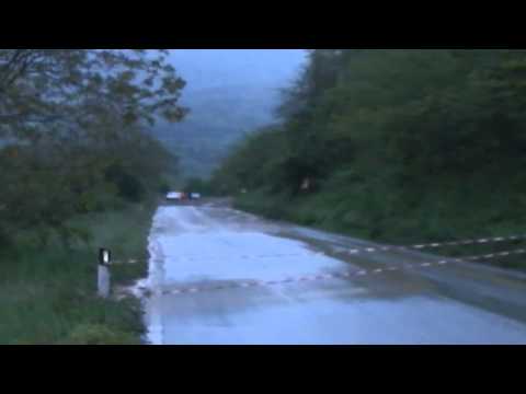 ONDA TG  26.04.2014 - FRANA STRADA PROVINCIALE 479 SANNITE