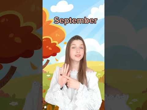 Let's learn months of the year🍁❄️🌸🌷 #englishsongs #learnenglish #earlyeducation #monthsoftheyear