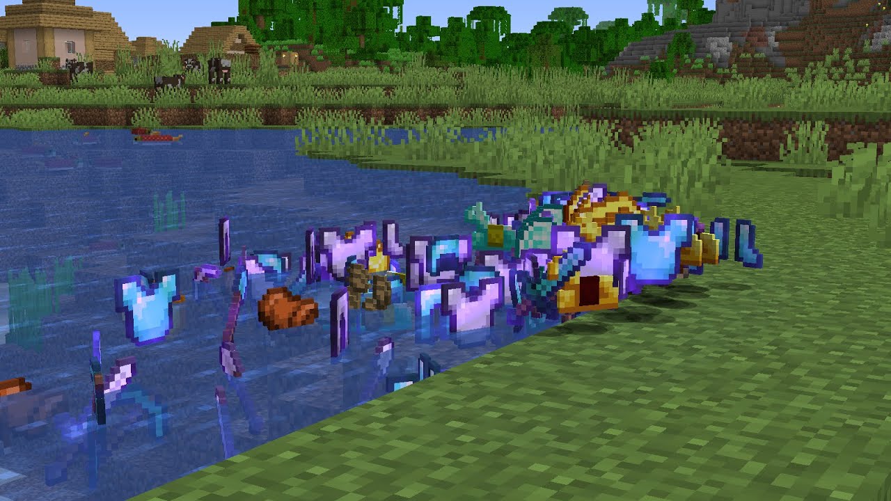 Minecraft Datapack Release : Vines Drop OP Items