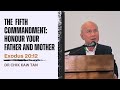 The 5th Commandment Honour Your Father And Mother Exodus 20 12 Dr Chik Kaw Tan
