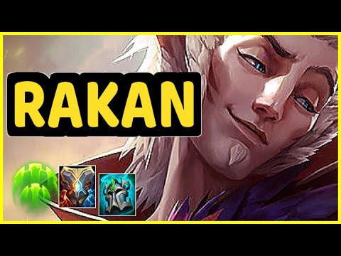 RAKAN VS BLITZCRANK SUPPORT GAMEPLAY