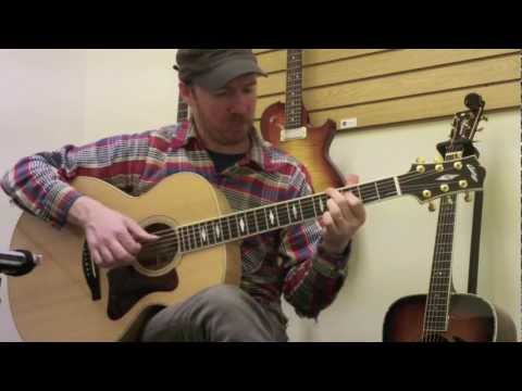Acoustic Music Works Guitar Demo - Collings SJ, Sitka and Maple