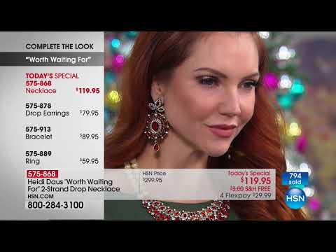 HSN | Heidi Daus Fashion Jewelry 11.15.2017 - 12 AM