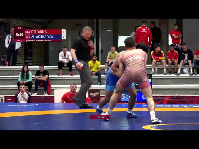 160 | 21 | Juniors GR 55kg | 1/4 Final | DELEANU Artiom (MDA) | ALLAKHIAROV Anvar (RUS)