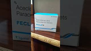 Download lagu Aceclofenac And Paracetamol Tablets mp3