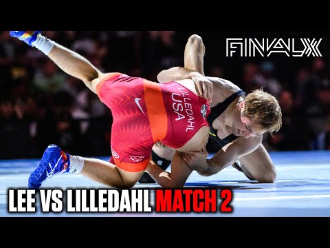 57kg - Spencer Lee vs Luke Lilledahl | 2025 Final X Round 2
