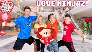 We gave VALENTINES to STRANGERS!
