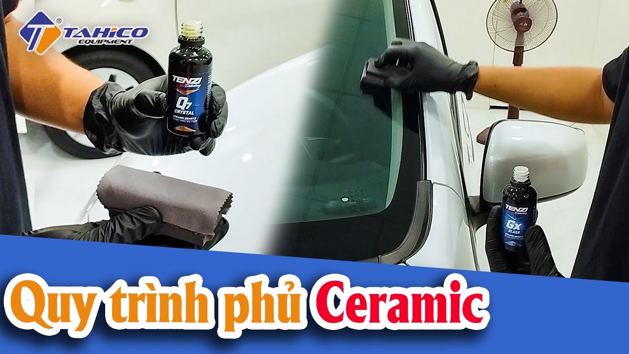Dung dịch phủ Ceramic Wax Tenzi 300 ml 17