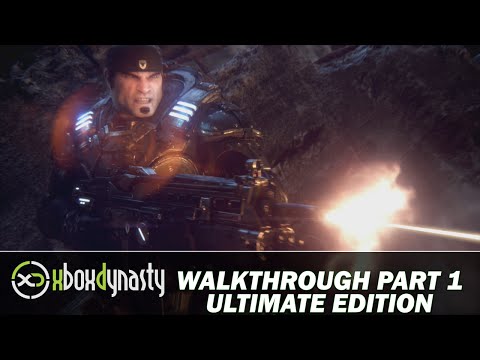 Gears of War: Ultimate Edition - Walkthrough Part 1 - Xbox One (Deutsch/German)