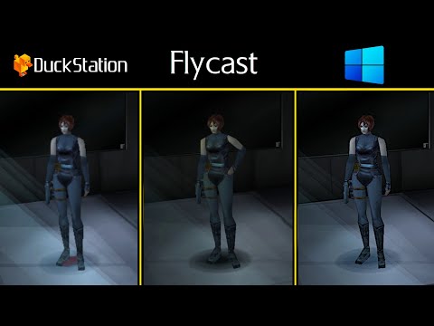 Dino Crisis | The best way to play on pc | Duckstation vs Flycast vs Sourcenext HD (Rebirth patch)