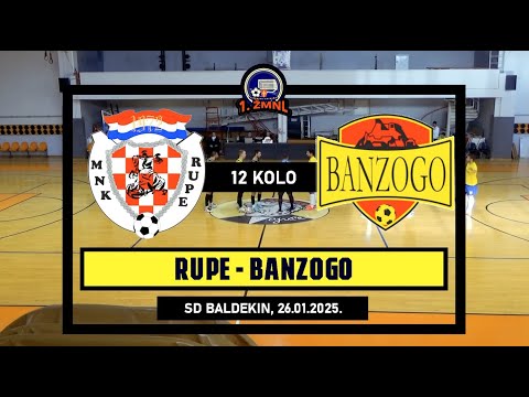 1. ŽMNL: RUPE - BANZOGO  2:1, 26.01.2025.