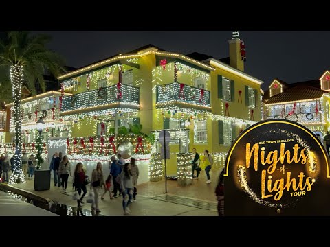 Our Tour of the Nights of Lights in St. Augustine, Florida | Old Town Trolley Tours