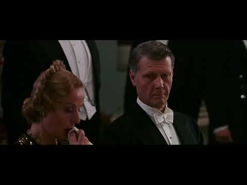 Christopher Reeve Reprimands British Nazi Supporters in James Ivory's "The Remains of the Day" 1993