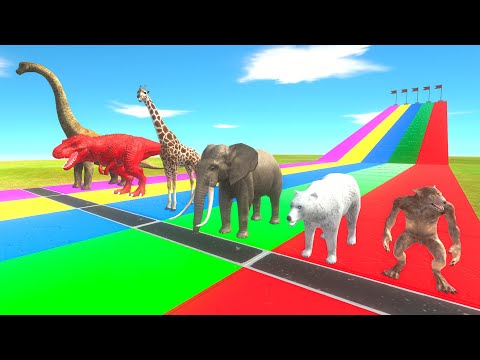 Dinosaurs Race 3 in 1 Tournament - Animal Revolt Battle Simulator