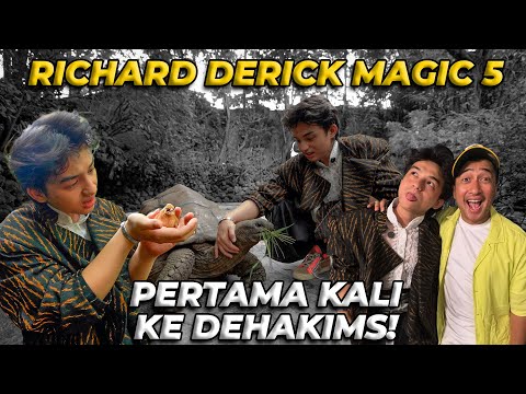 REAKSI RICHARD DERICK MAGIC 5 PERTAMA KALI KE DEHAKIMS..!