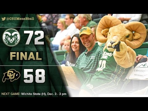 Colorado State Basketball (M): Highlights vs. Colorado